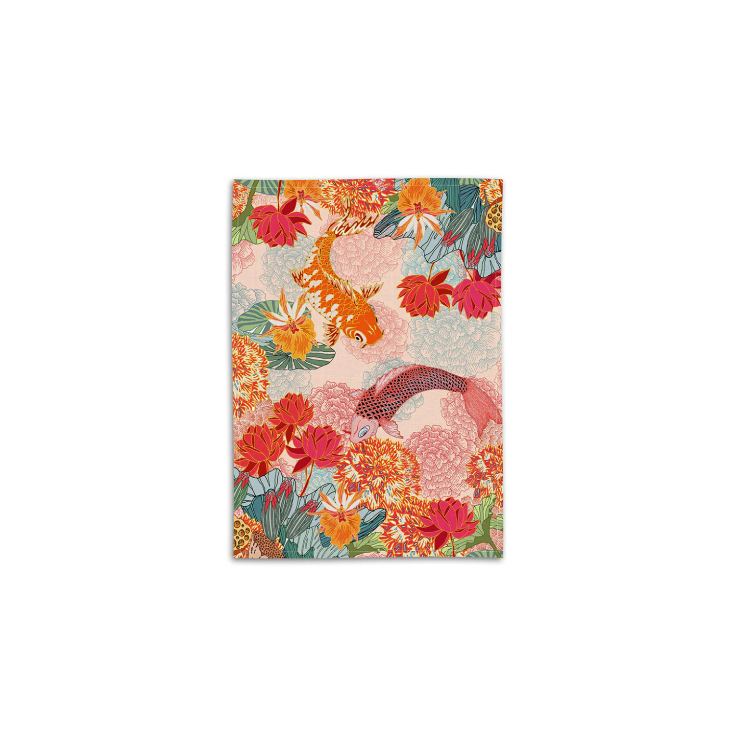 Lotus Tea Towel, from Avenida Home