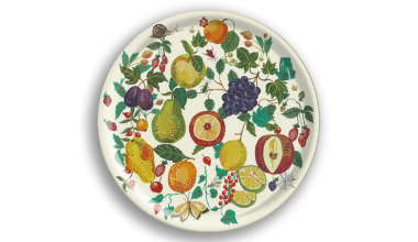 Jardin Gourmond Round Tray, from Avenida Home