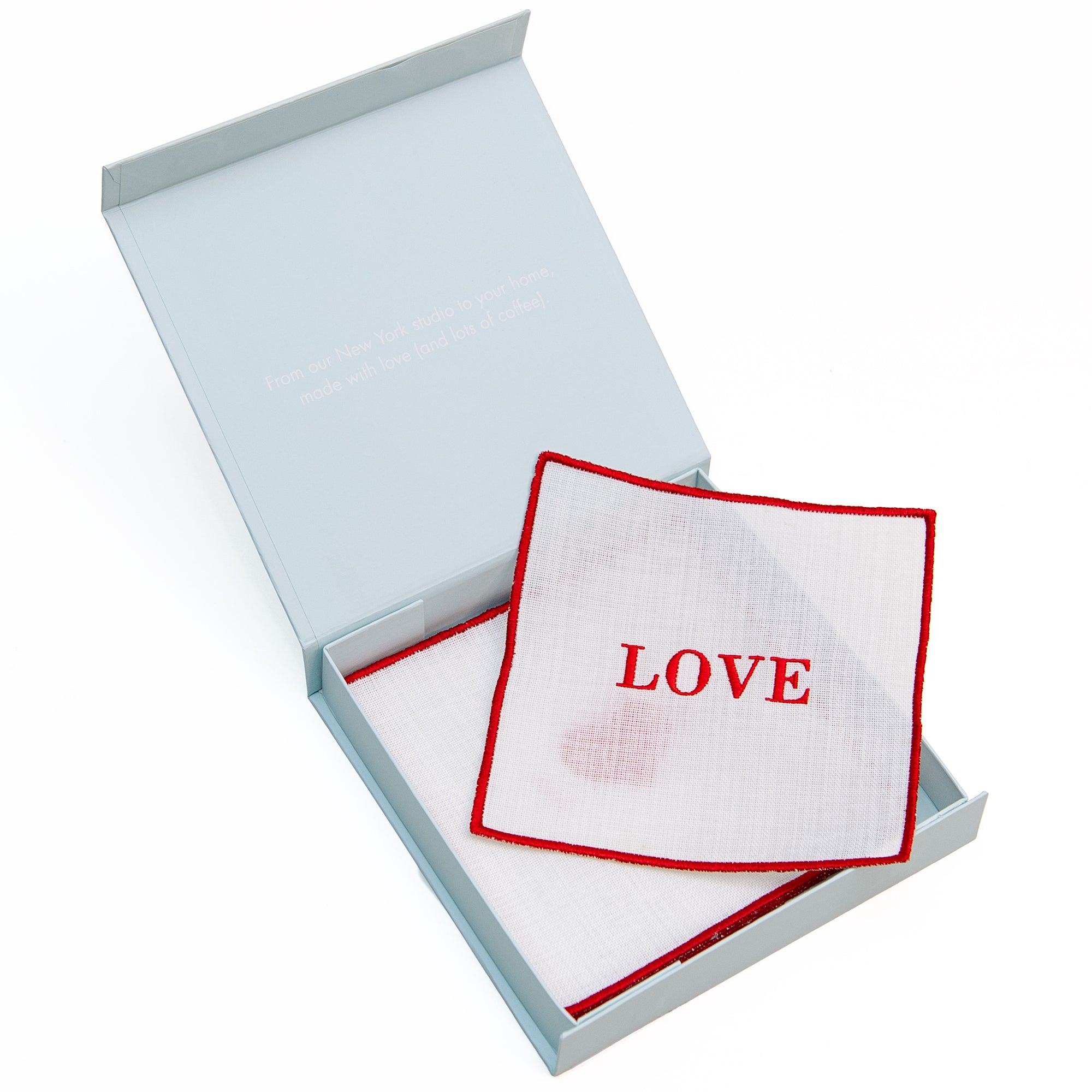 Valentines Love Set of 4 Napkins, from NuYorkCloth - Image 3