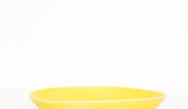 Pasta Plate in Yellow, from Davistudio