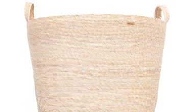 Oval Floor Basket in Arena
