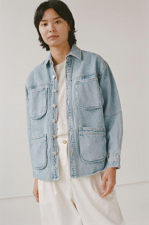 Work Shirt in Superwash, from Shaina Mote