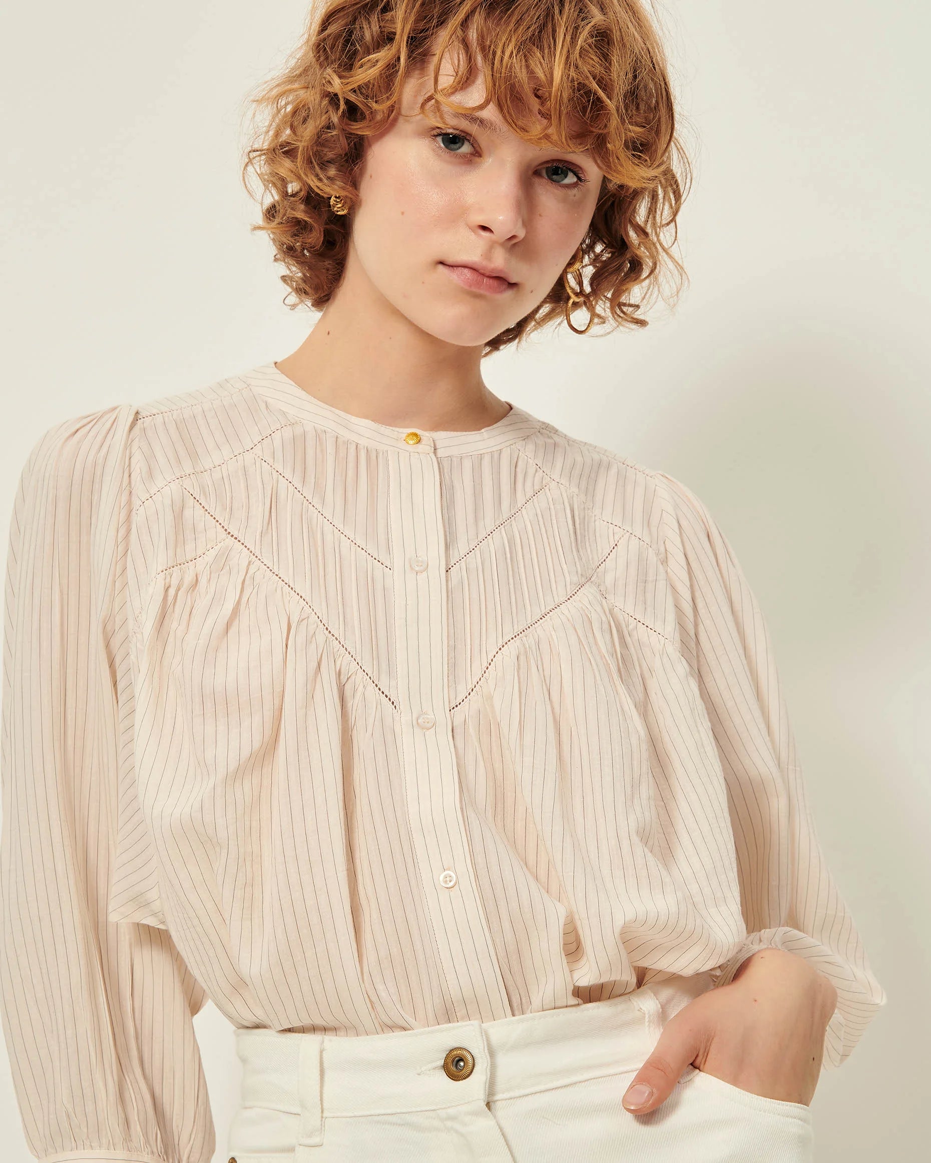 Savi Blouse in Sandblack, from Sessun - Image 2