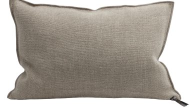 Wabi Sabi Stone Washed Linen 16x24 in Naturel, from Maison De Vacances