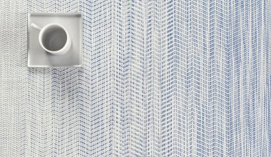 Wave Tablemat in Blue, from Chilewich