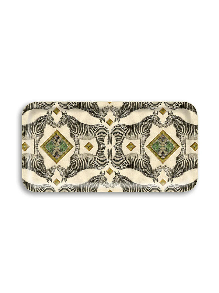 Zebra Narrow Tray, from Avenida Home