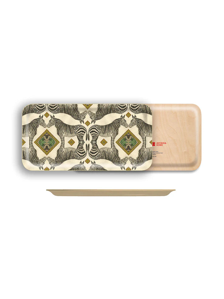 Zebra Narrow Tray, from Avenida Home - Image 2