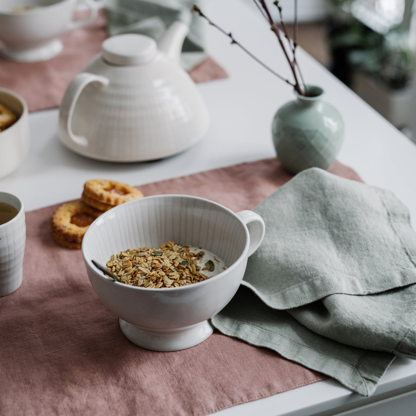 Sage Linen Napkins Set of 2, from Linen Tales - Image 5