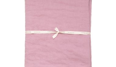 Primo Tablecloth in Bois de Rose, from Charvet Editions