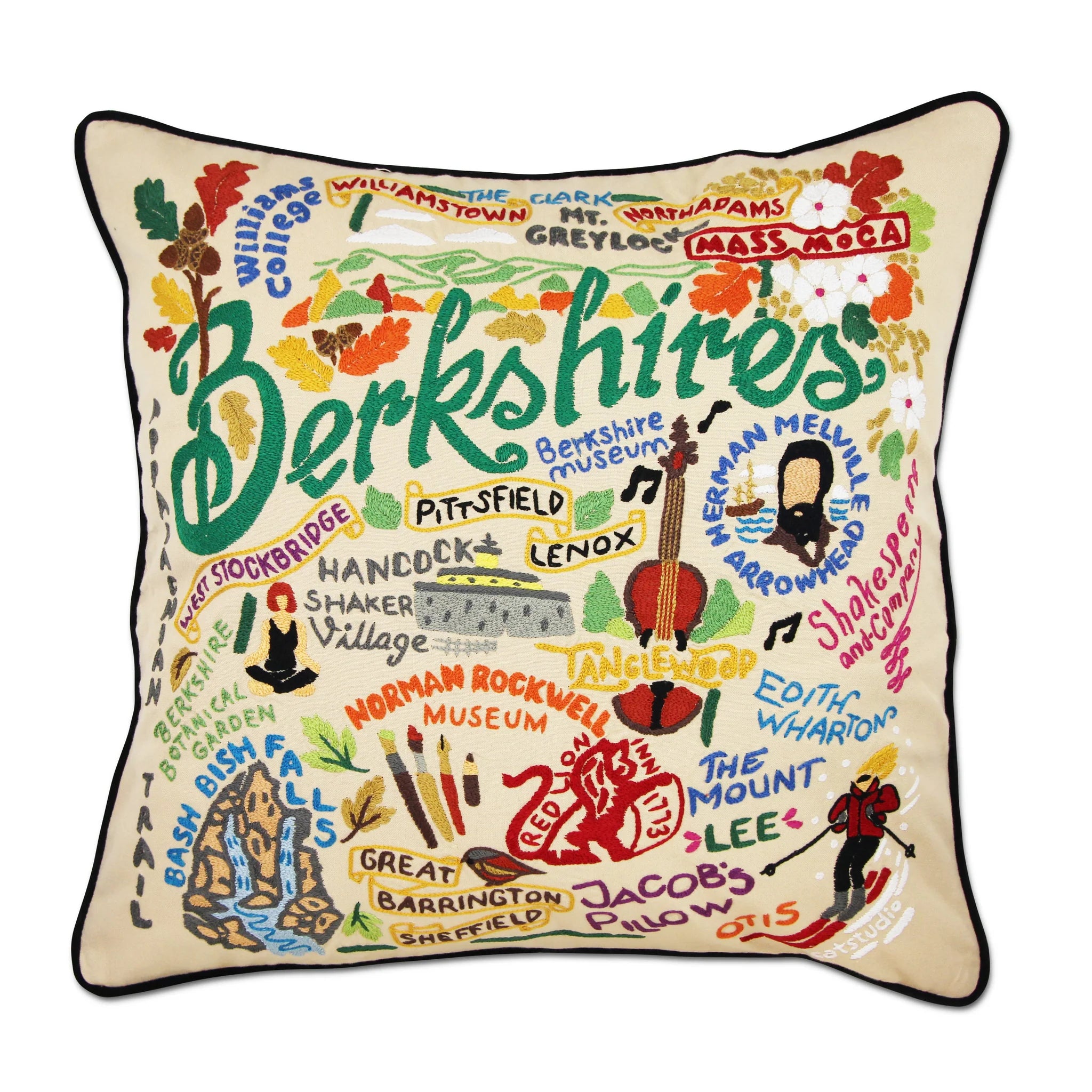 Berkshire Embroidered Pillow