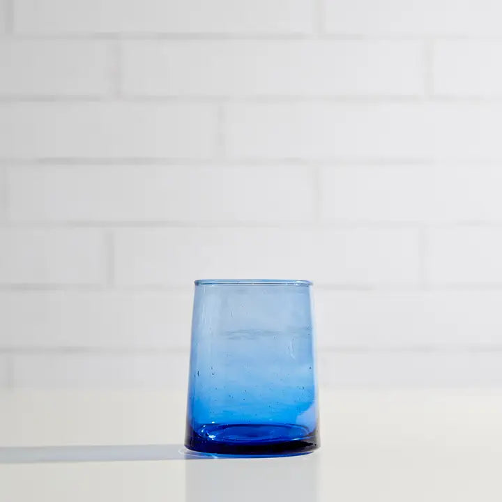 Moroccan Cone Glassware in Blue