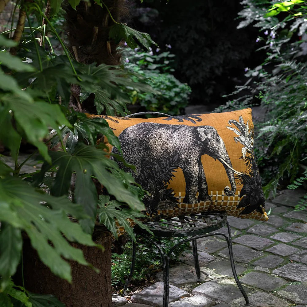 Extra Large Elephant Bestiare Cushion - Image 2