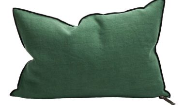 Stone Washed Cactus Pillow 16x24, from Maison De Vacances