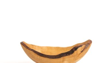 Spalted Oval Maple Bowl, from Petermans