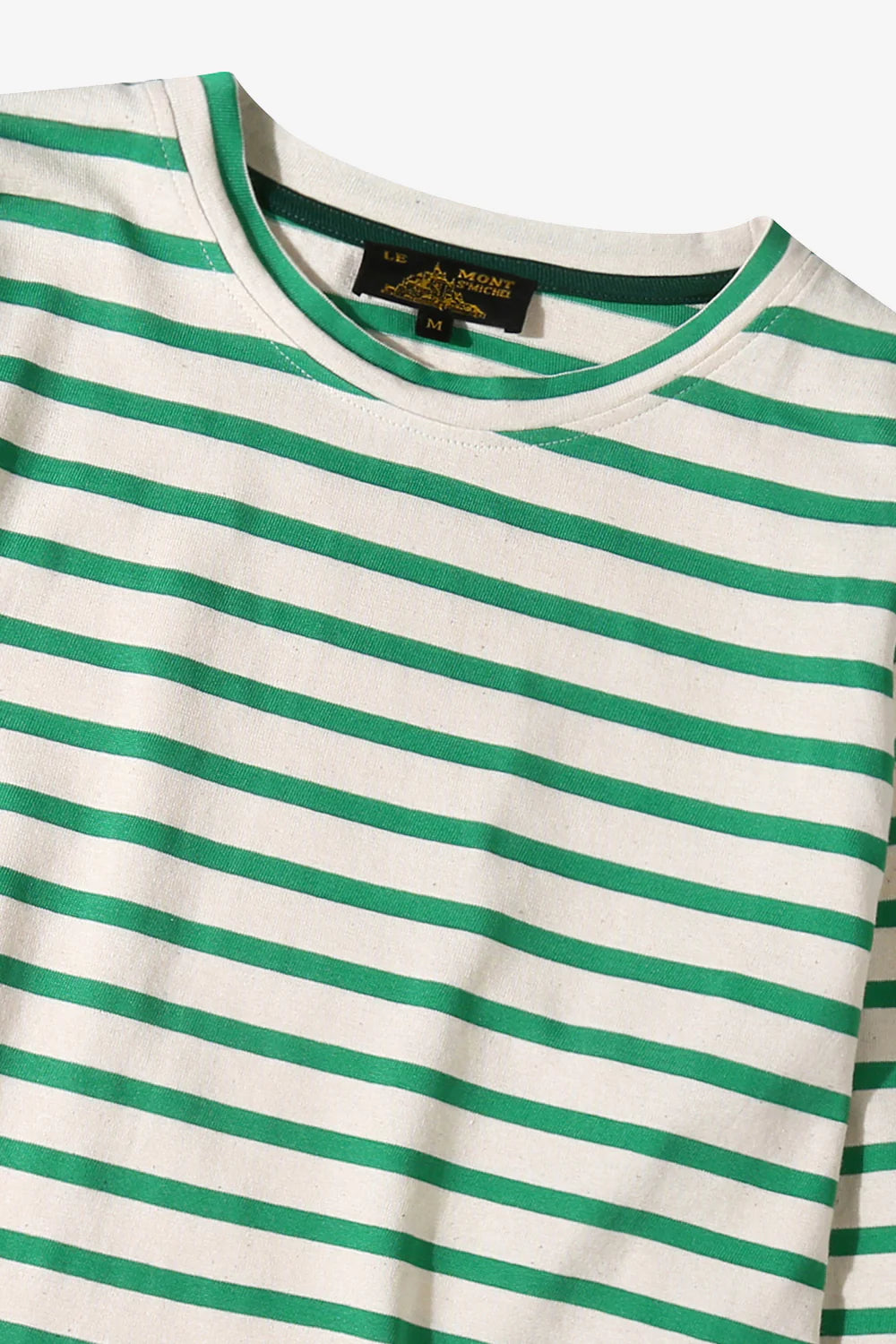 Tilda Mariniere Long Sleeve in Off Green, from Le Mont Saint Michel - Image 2