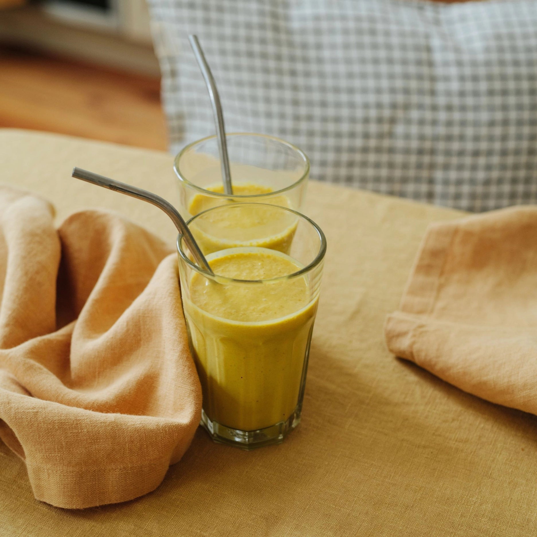 Honey Linen Napkins Set of 2, from Linen Tales - Image 4