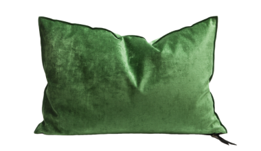 Velvet Pillow 16x24 in Cactus, from Maison De Vacances