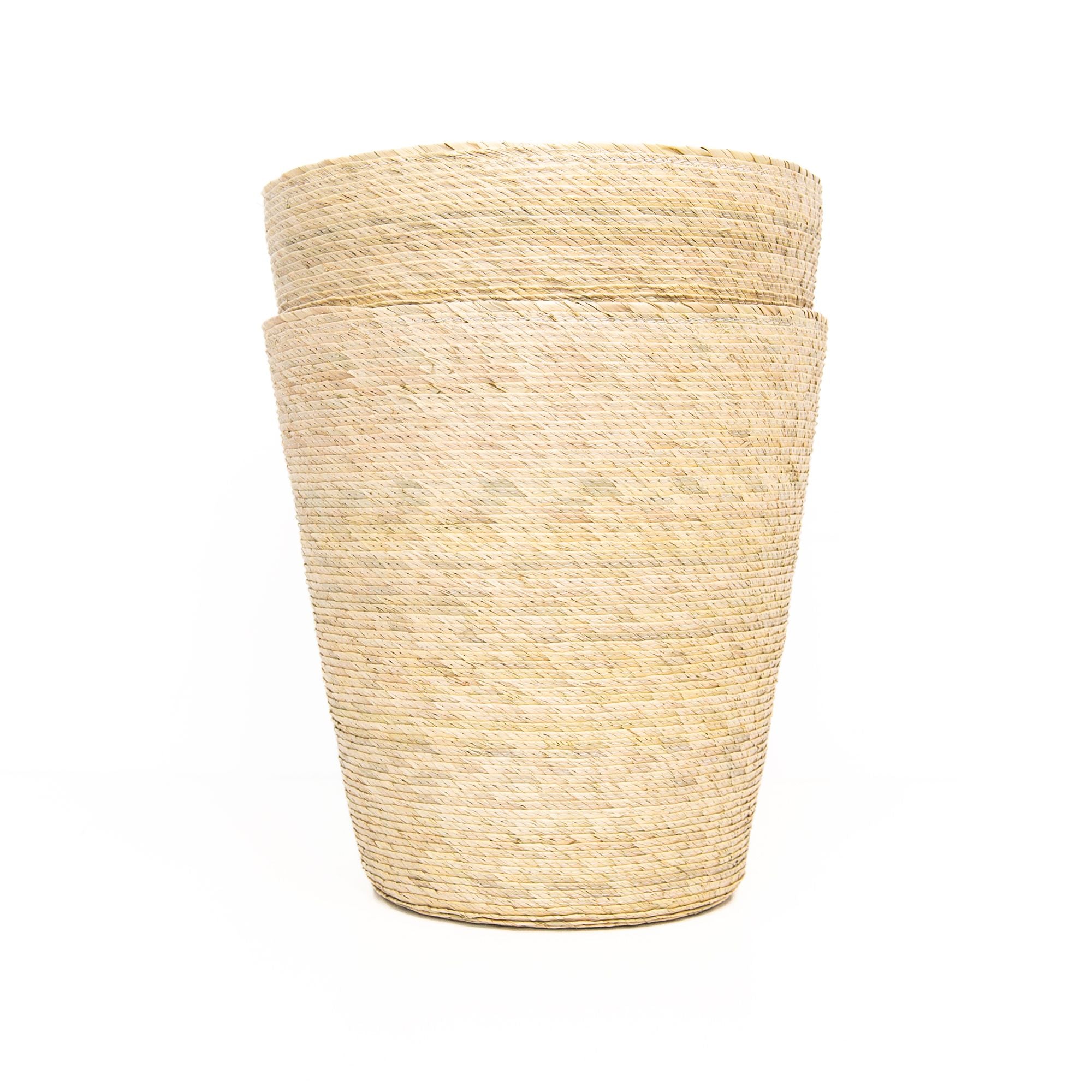 Conical Basket in Natural - Image 3