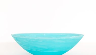 Large Everyday Bowl in Aqua Swirl, from Nashi Home