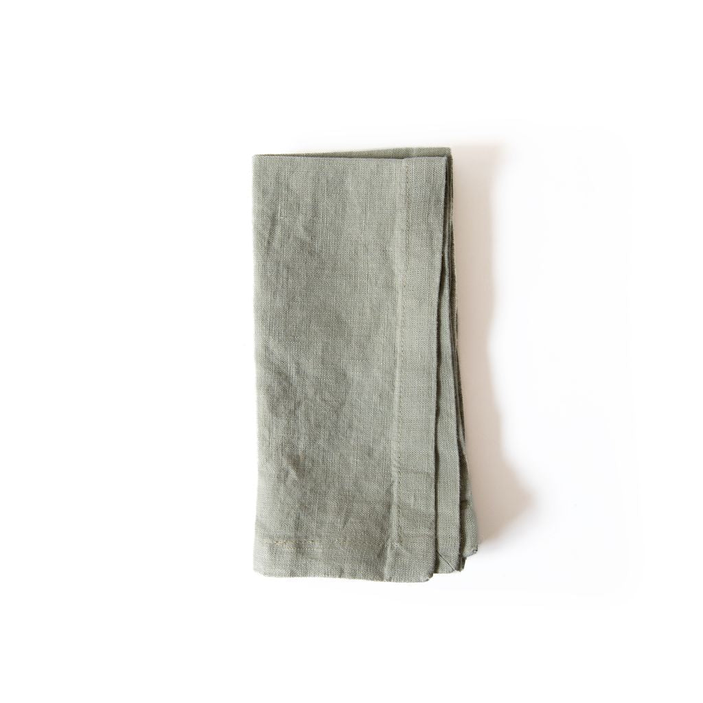 Sage Linen Napkins Set of 2, from Linen Tales - Image 2