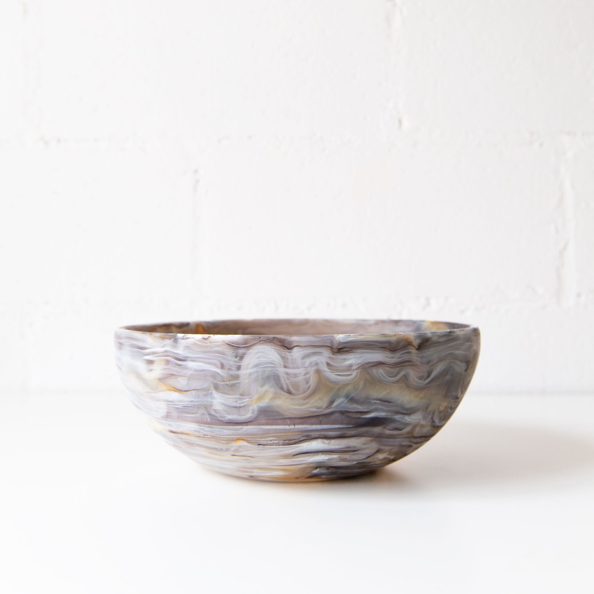 Wave Bowl in Mocha Swirl, from Nashi Home