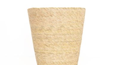 Conical Basket in Natural