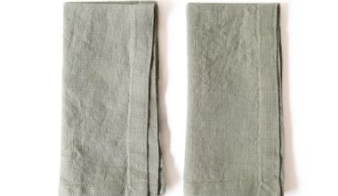 Sage Linen Napkins Set of 2, from Linen Tales