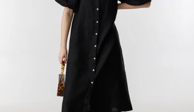 Bubble Dress in Black, from Lanhtropy