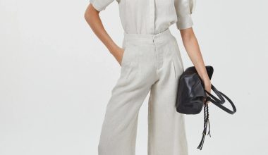Culotte Linen Pant in Natural, from Lanhtropy