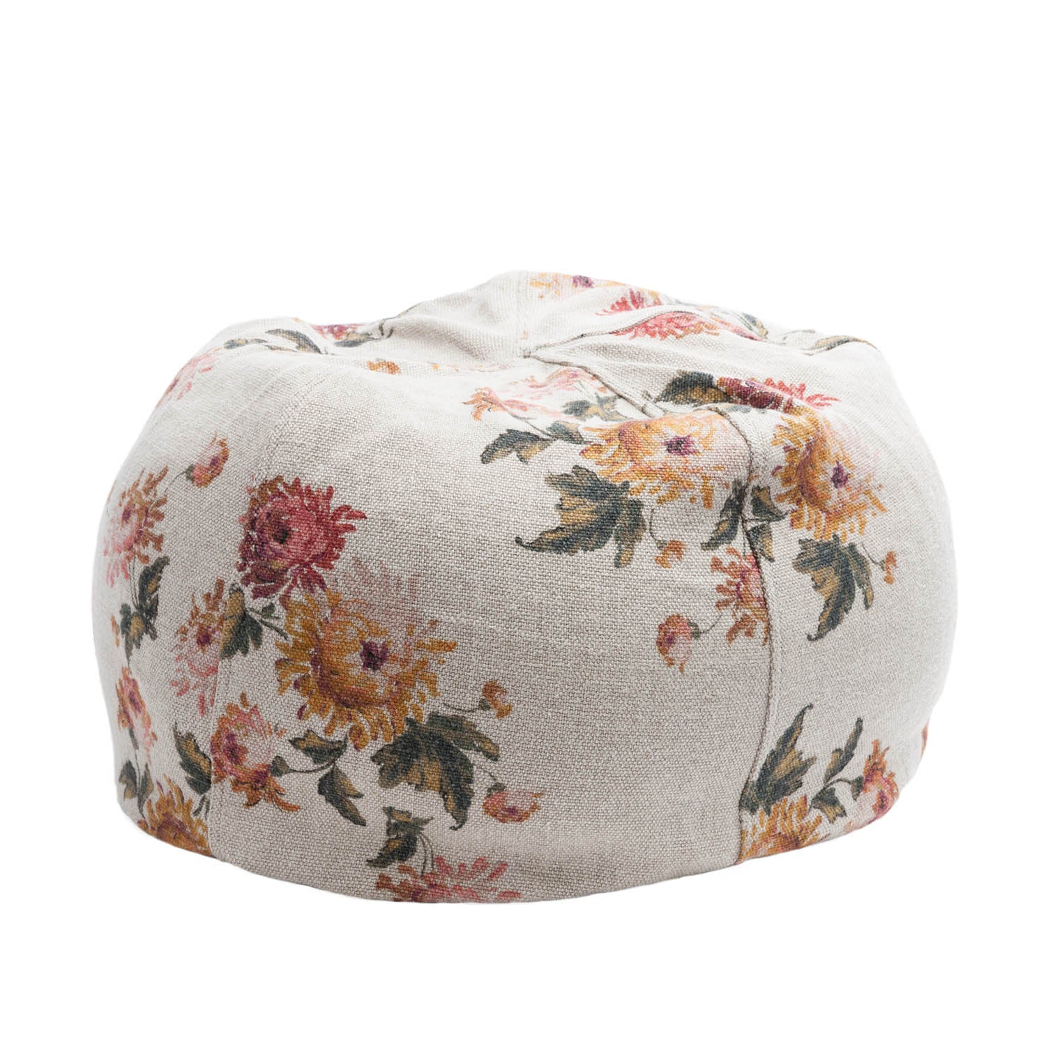Wabi Sabi Linen Imperial Bouquet Pouf, from Maison de Vancances