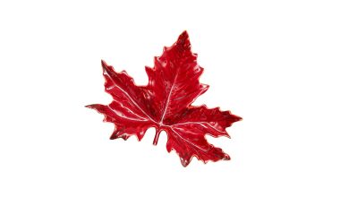 Gudrun Small Sycamore Leaf, from Vista Alegre by Claudia Schiffer