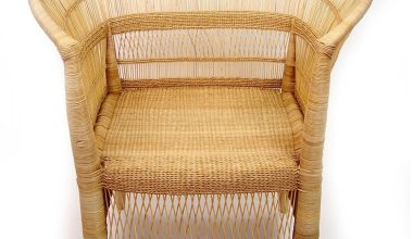 Malawi Cane Armchair in Natural
