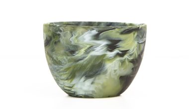 Small Deep Bowl in Forest Swirl, from Nashi Home