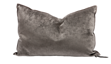 Velvet Pillow 16x24 in Ecorce, from Maison De Vacances