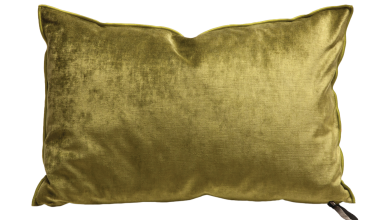 Velvet Pillow 16x24 in Absinthe, from Maison De Vacances