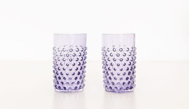 Hobnail Tumbler in Indigo