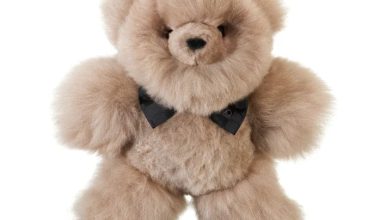 Alpaca Teddy Pelu in Taupe, from Weich Couture Alpaca