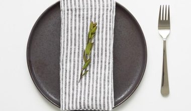 Thin Black Stripe Napkin Set of 2, from Linen Tales