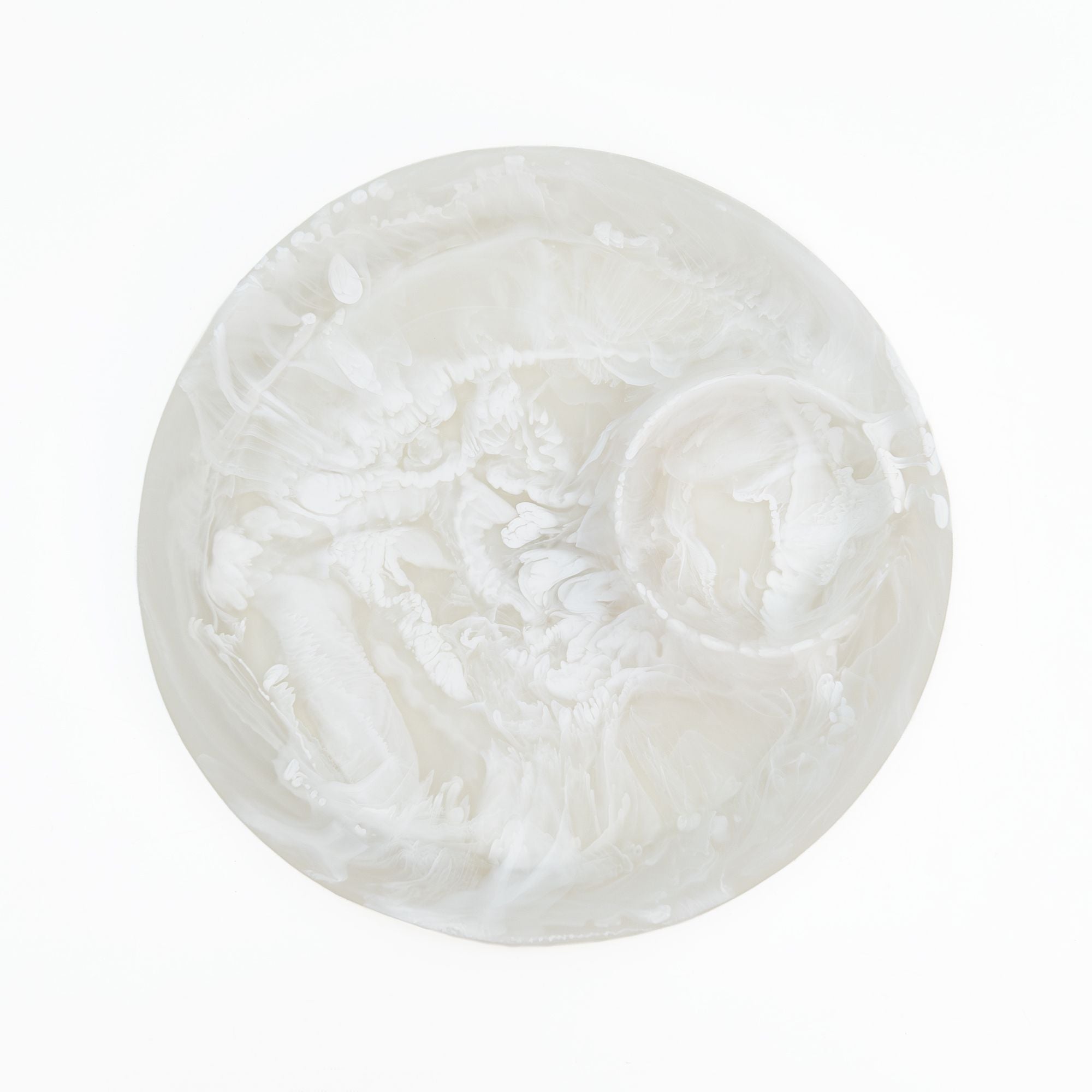 Chip N Dip Bowl in White Swirl, from Nashi Home