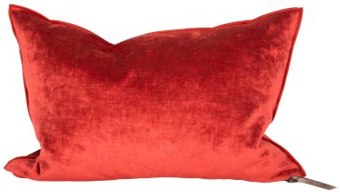 Velvet Pillow 16x24 in Baiser, from Maison De Vacances