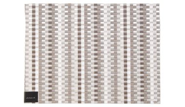 Heddle Tablemat in Pebble, from Chilewich
