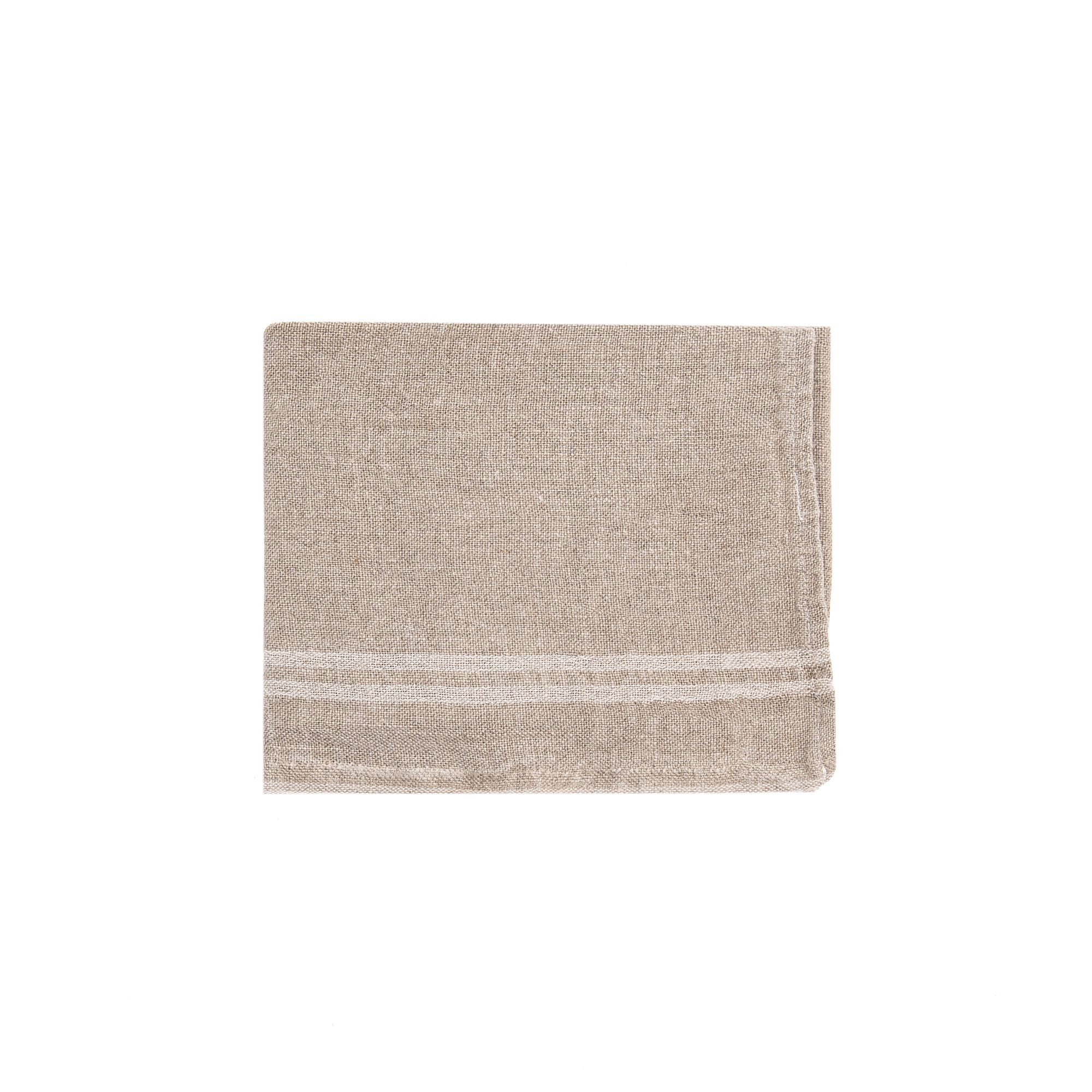 Country Tea Towel in Used White, from Charvet Editions