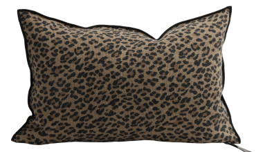 Wabi Sabi Panthere Pillow 16x24, from Maison de Vacances