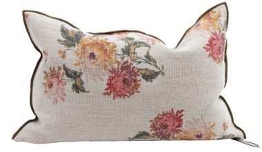 Wabi Sabi Imperial Bouquet Pillow 16x24, from Maison De Vacances