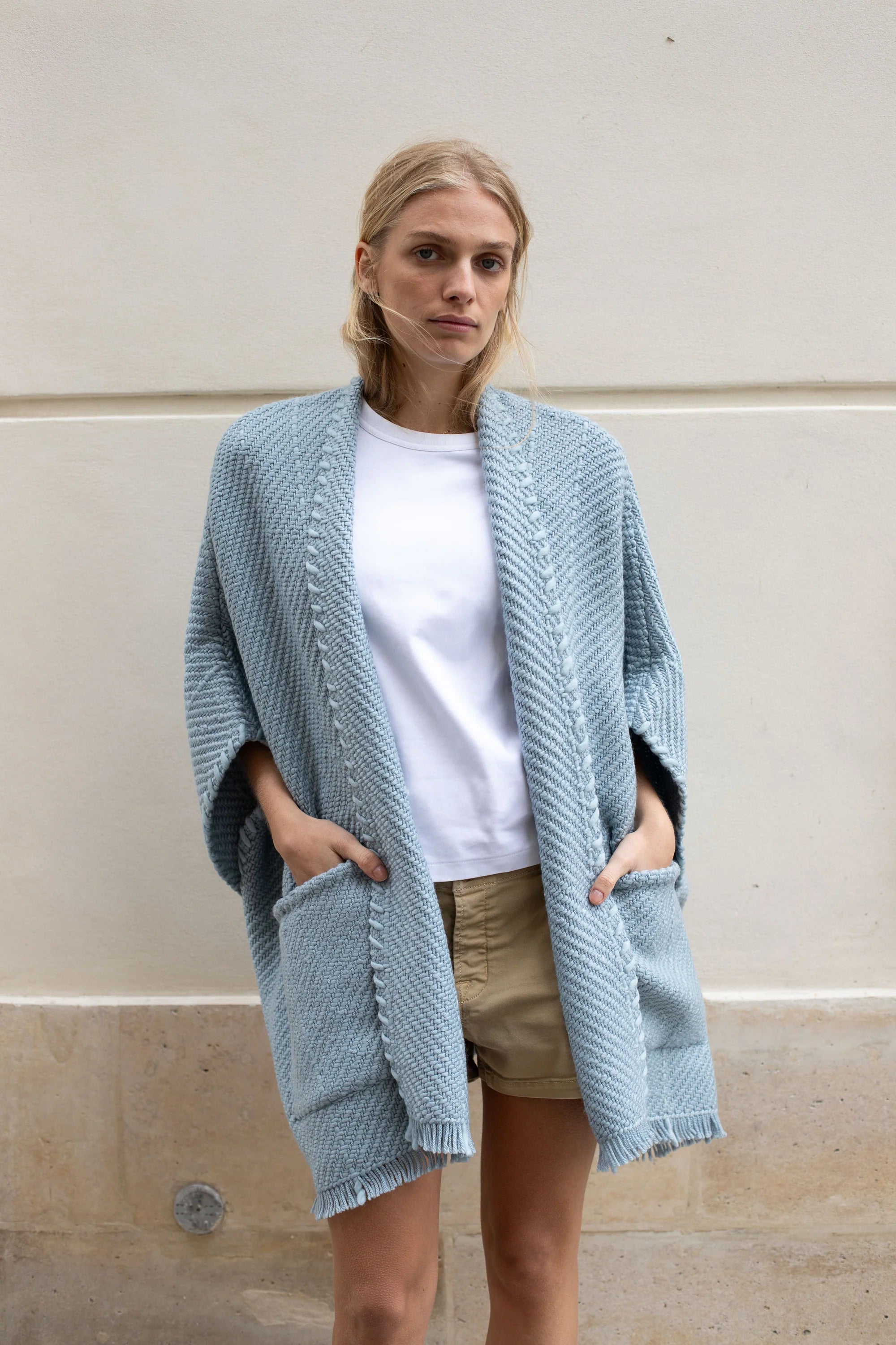 Lose Billy Cardigan in Chalk Blue, from Wehve - Image 3