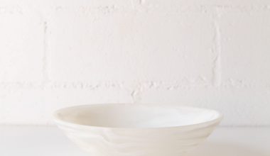 Everyday Bowl in White Swirl, from Nashi Home