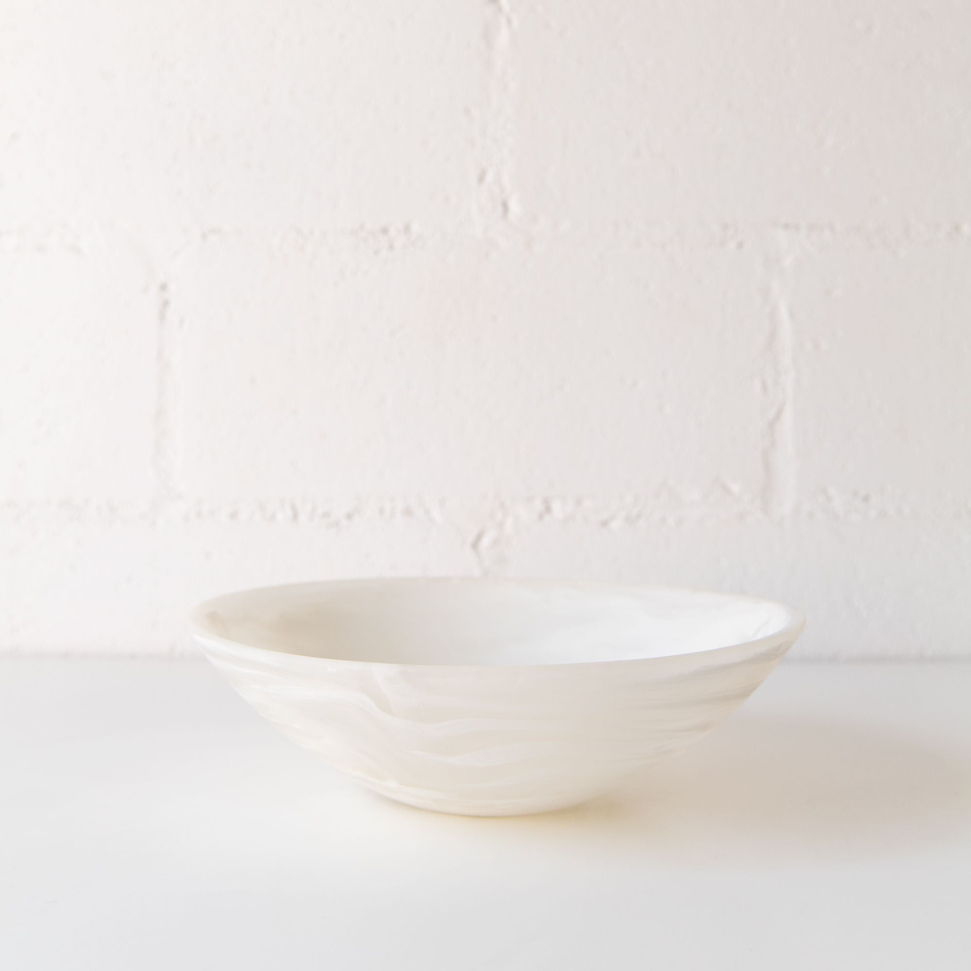 Everyday Bowl in White Swirl, from Nashi Home