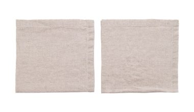 Soft Linen Napkins in Natural, from Linoroom